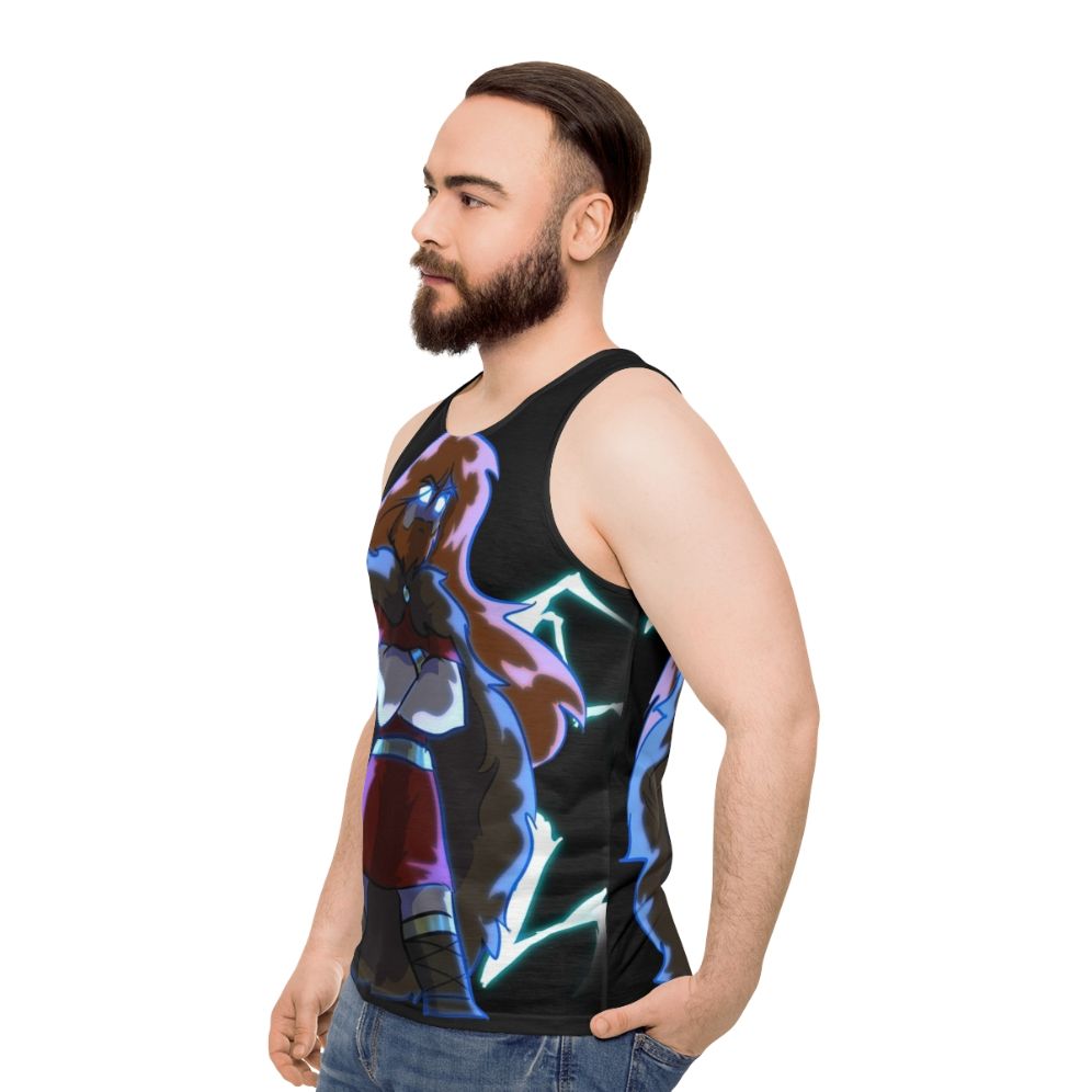 Unisex Thor Norse Mythology Tank Top - men side