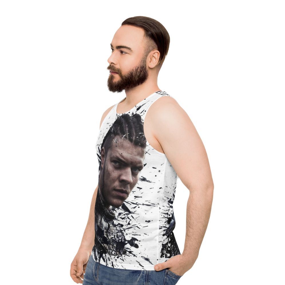 Ivar the Boneless Unisex Tank Top - men side