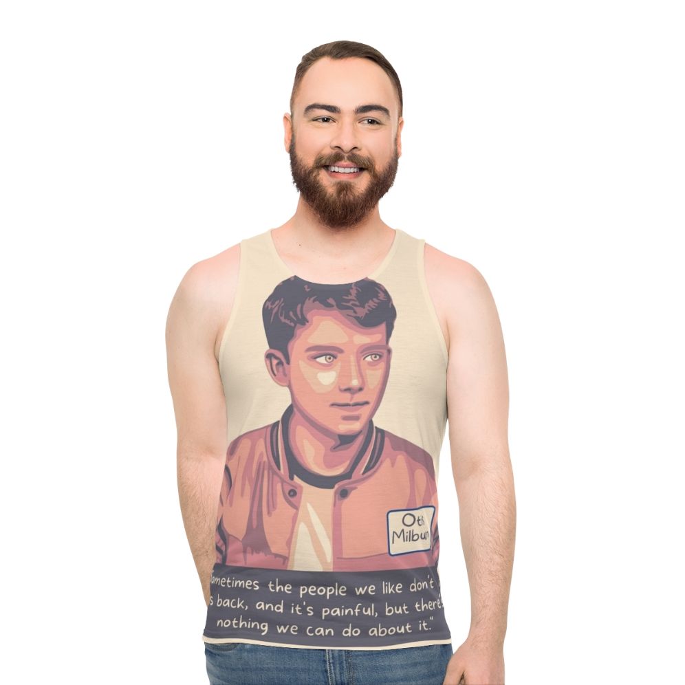 Sex Education Otis Milburn Inspirational Quote Unisex Tank Top - men