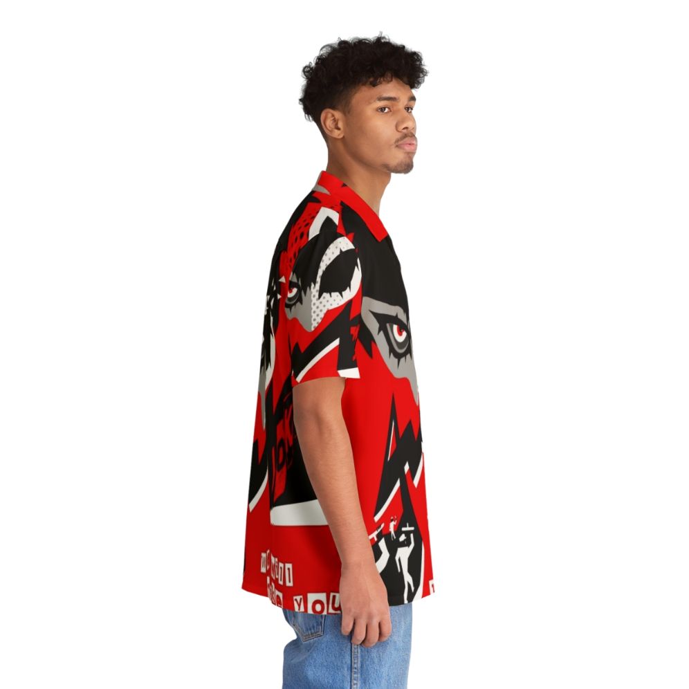 Persona 5 Joker "Take Your Heart" Hawaiian Shirt - People Pight