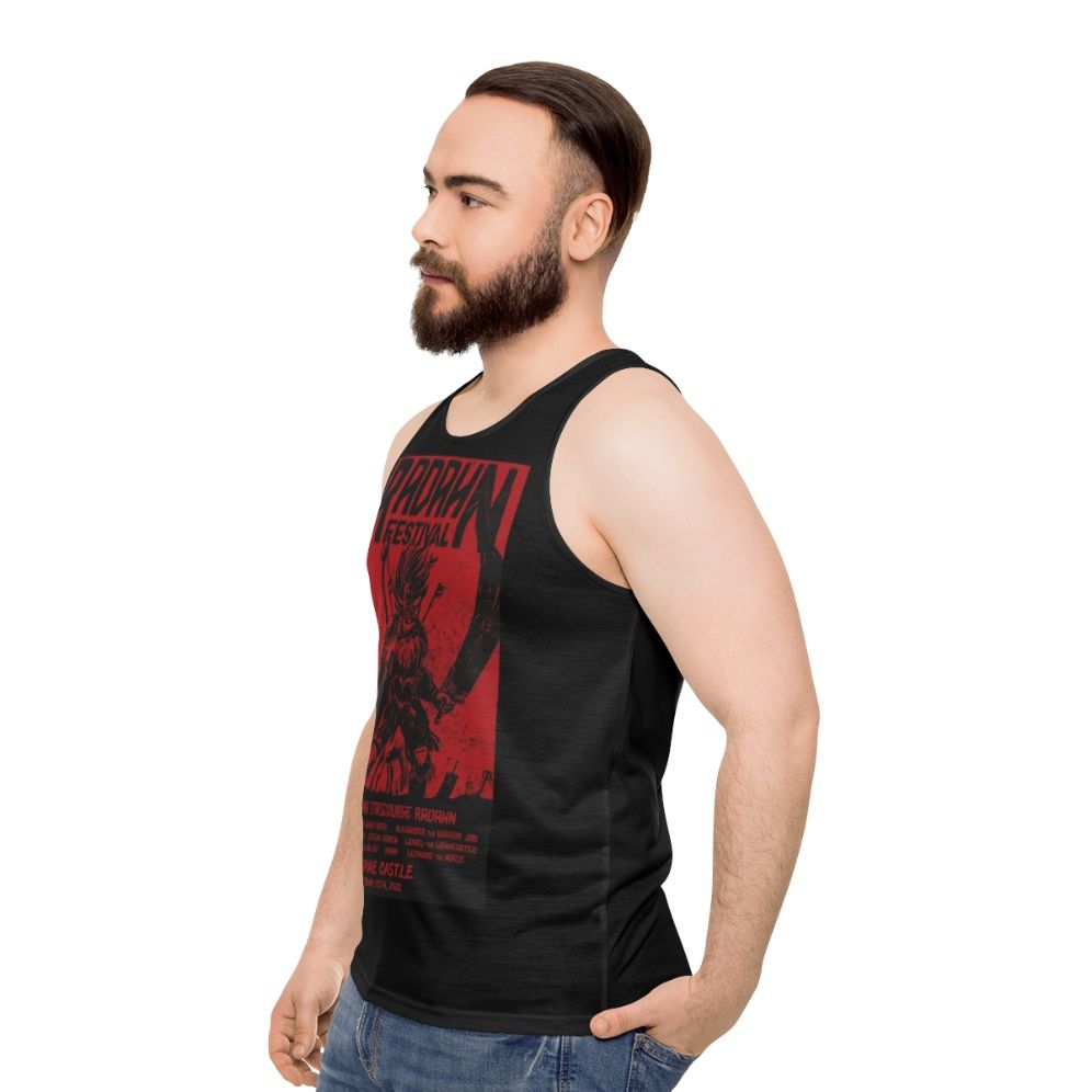 Elden Ring Radahn Festival Unisex Tank Top - men side