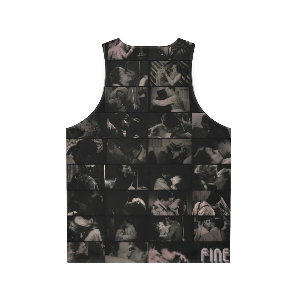 Cinema Paradiso Censored Kisses Unisex Tank Top - Back