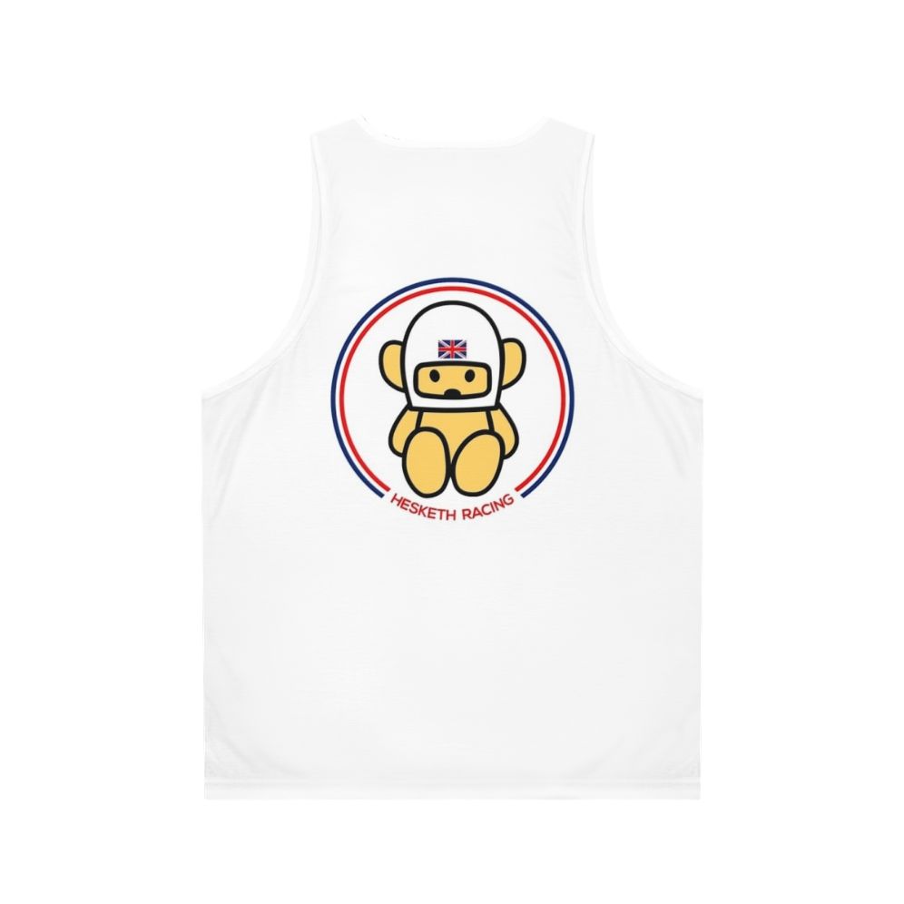 Hesketh Racing Unisex Retro Formula 1 Tank Top - Back