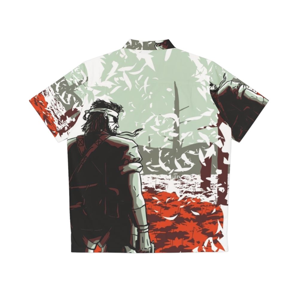 Big Boss Metal Gear Solid Hawaiian Shirt - Back