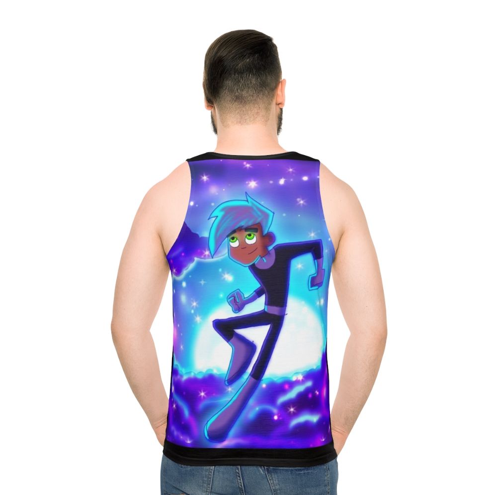 Danny Phantom Night Air Unisex Nickelodeon Tank Top - men back