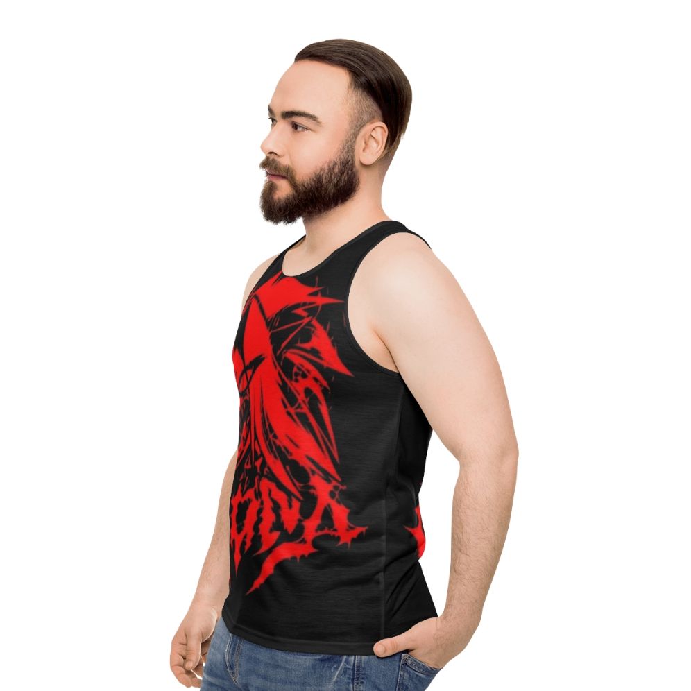 Helluva Boss Loona Unisex Tank Top - men side