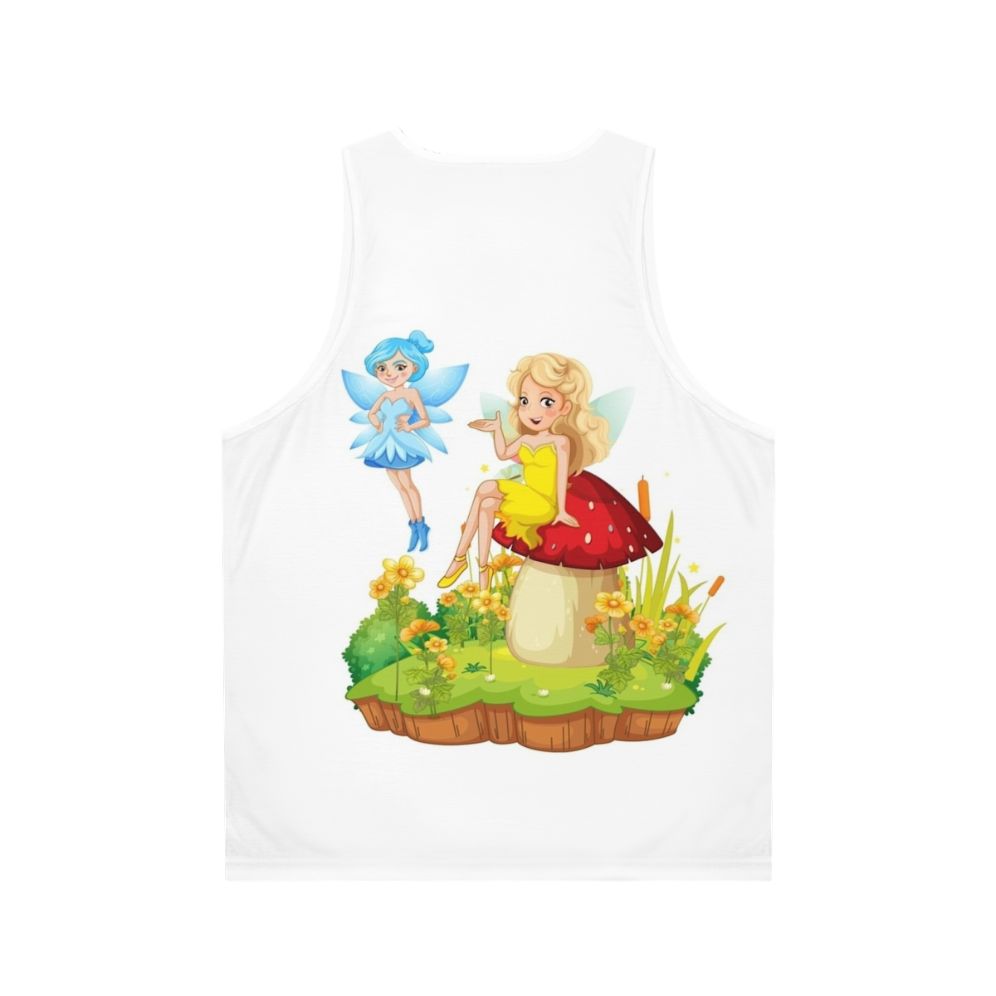 Unisex tank top with fantasy legendary animals design - Back