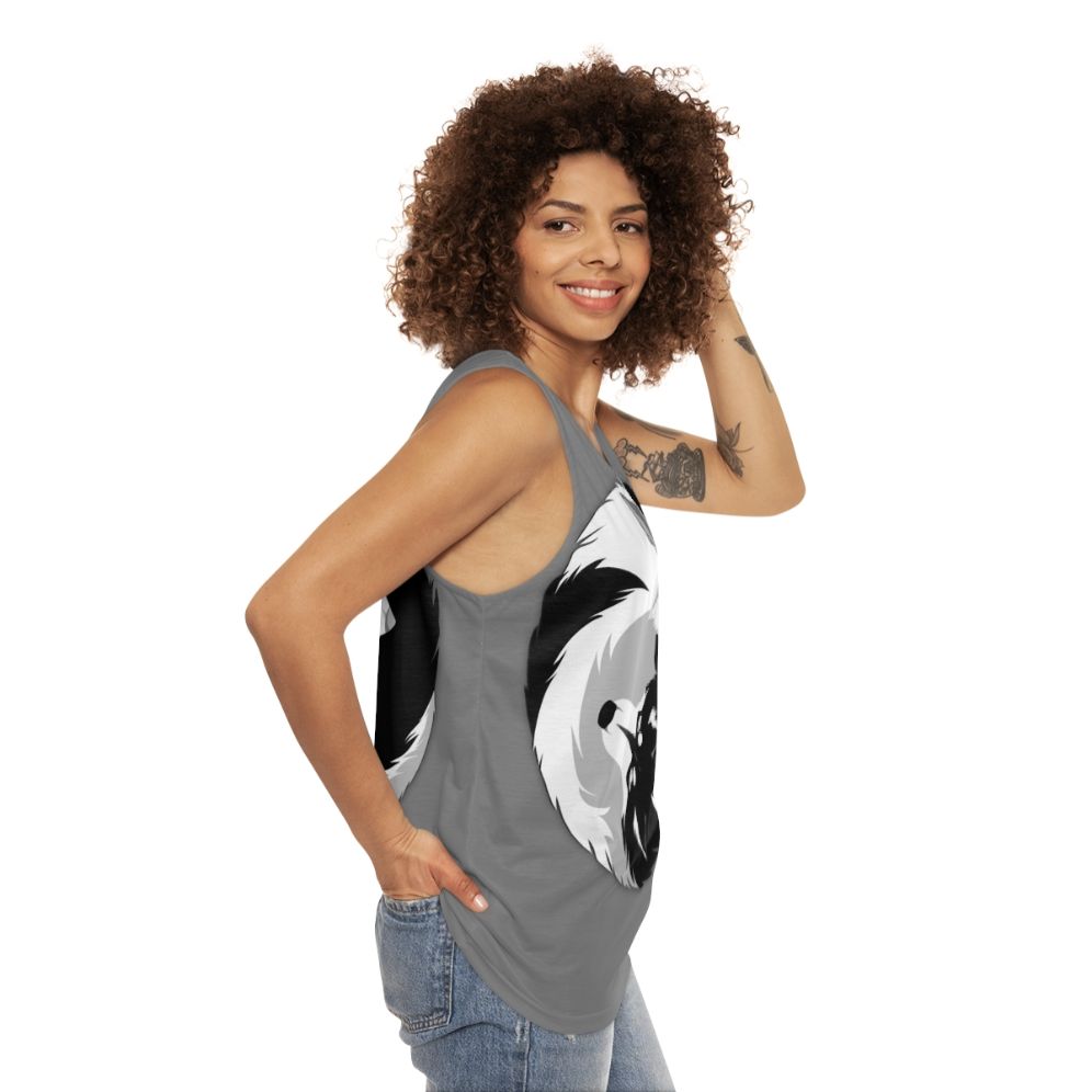 Husky Lover Unisex Tank Top - women side