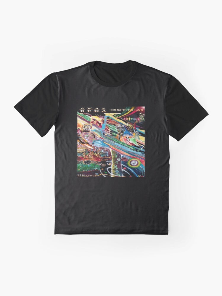 Midnite Akae Got Graphic T-Shirt featuring reggae and Rastafarian designs - Flat lay