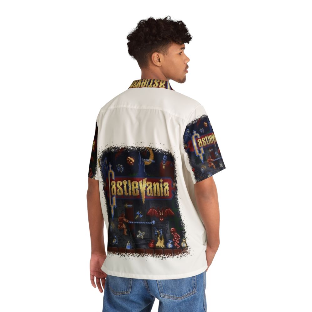 castlevania-anime-funny-vampire-hawaiian-shirt - People Back