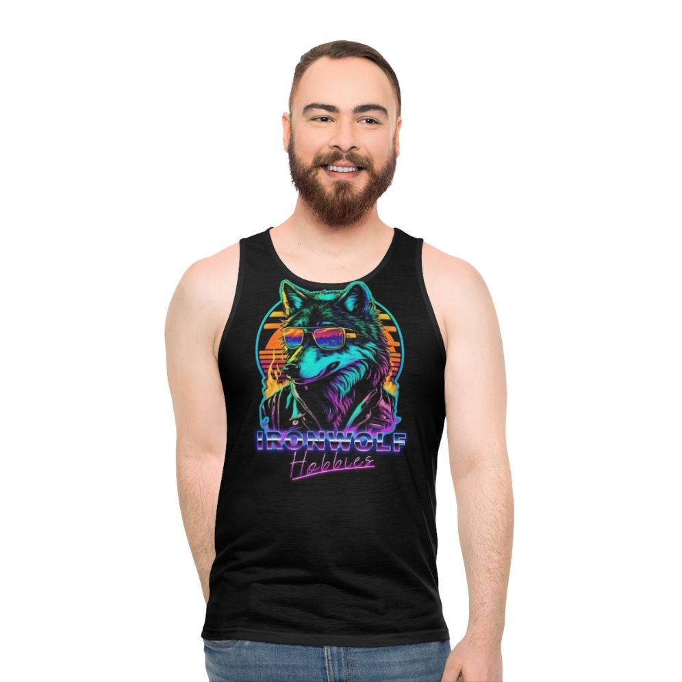 Retro Unisex Tank Top for Warhammer 40k Hobbyists - men