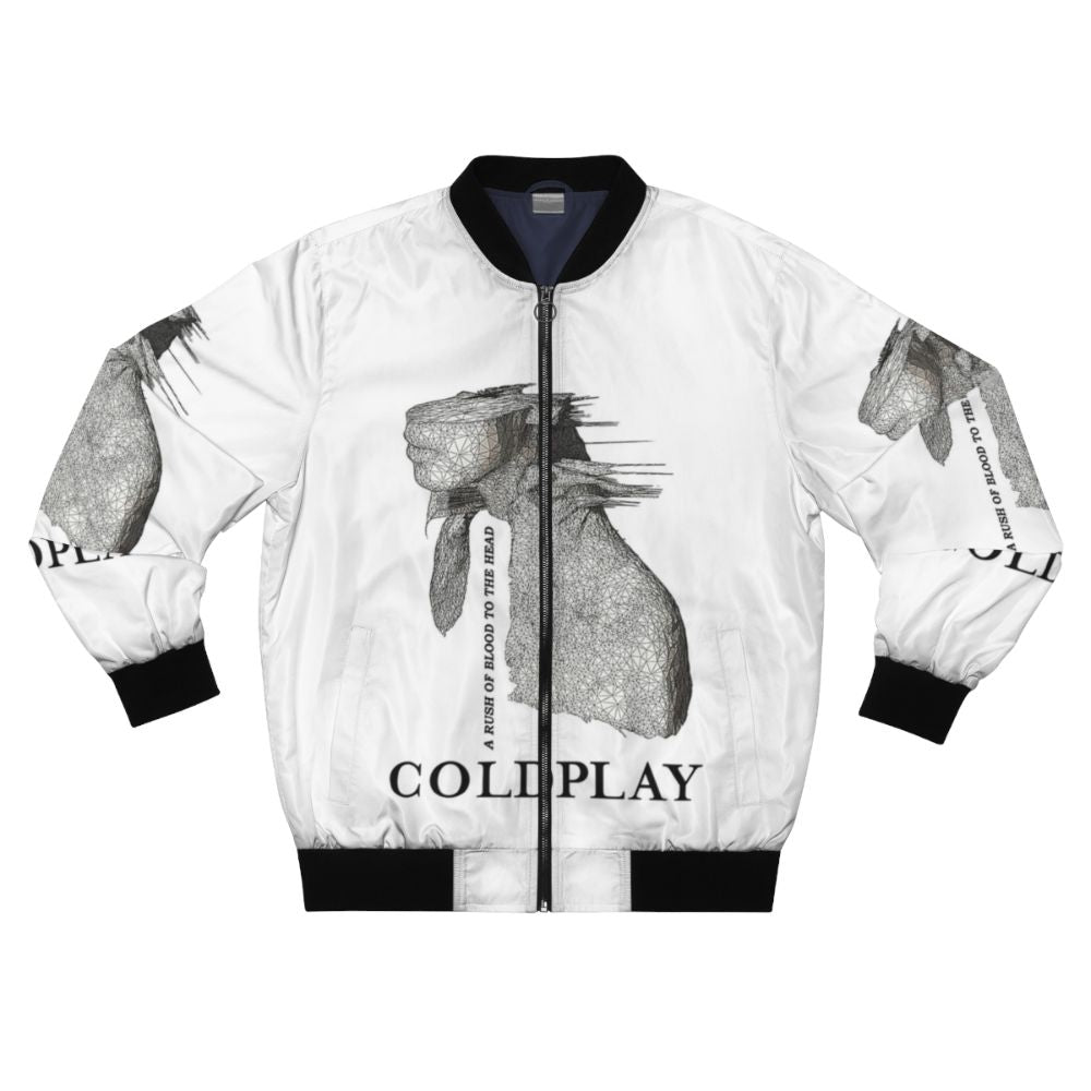 Coldplay Bomber Jacket with Band Logo