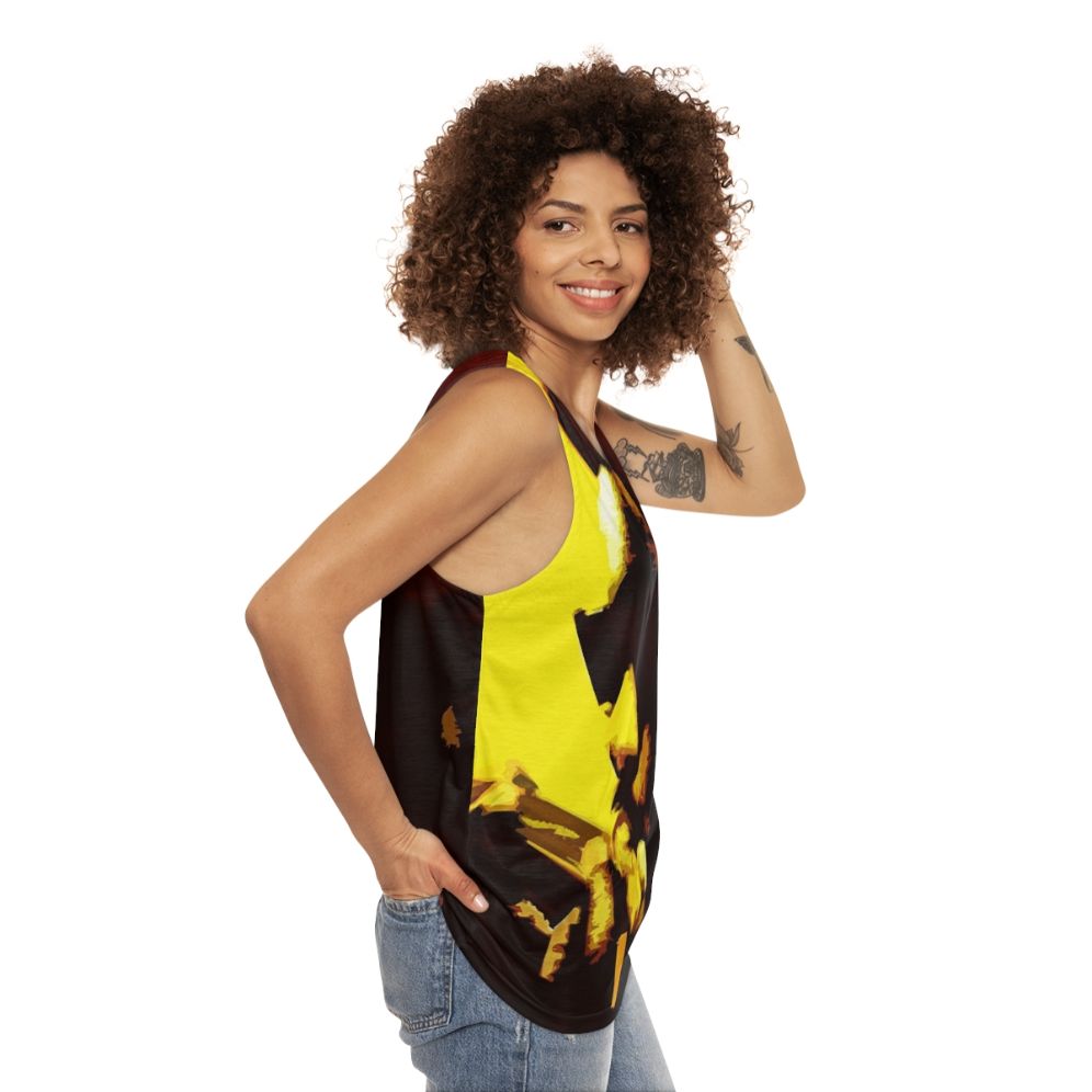 Stevie Wonder Motown Soul Unisex Tank Top - women side