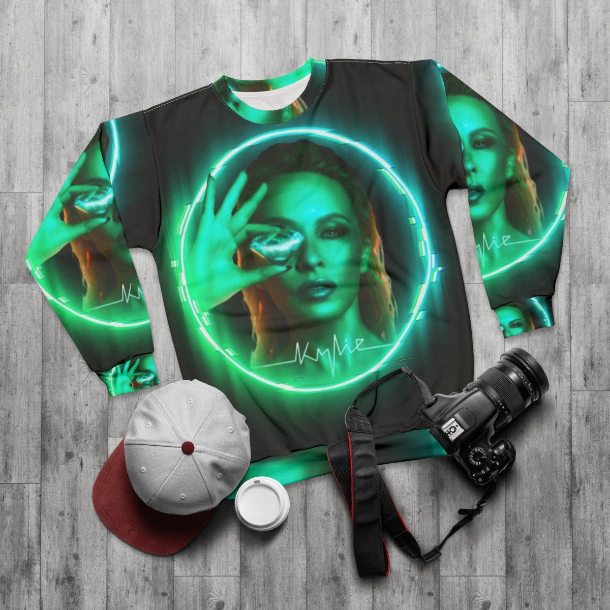 Tension Kylie Glow Art Sweatshirt - flat lay