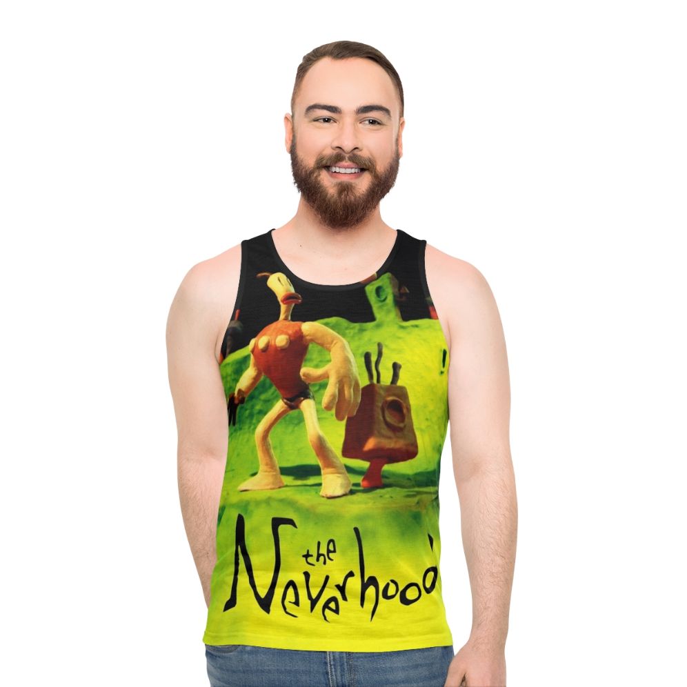 The Neverhood Retro Clay Animation Unisex Tank Top - men