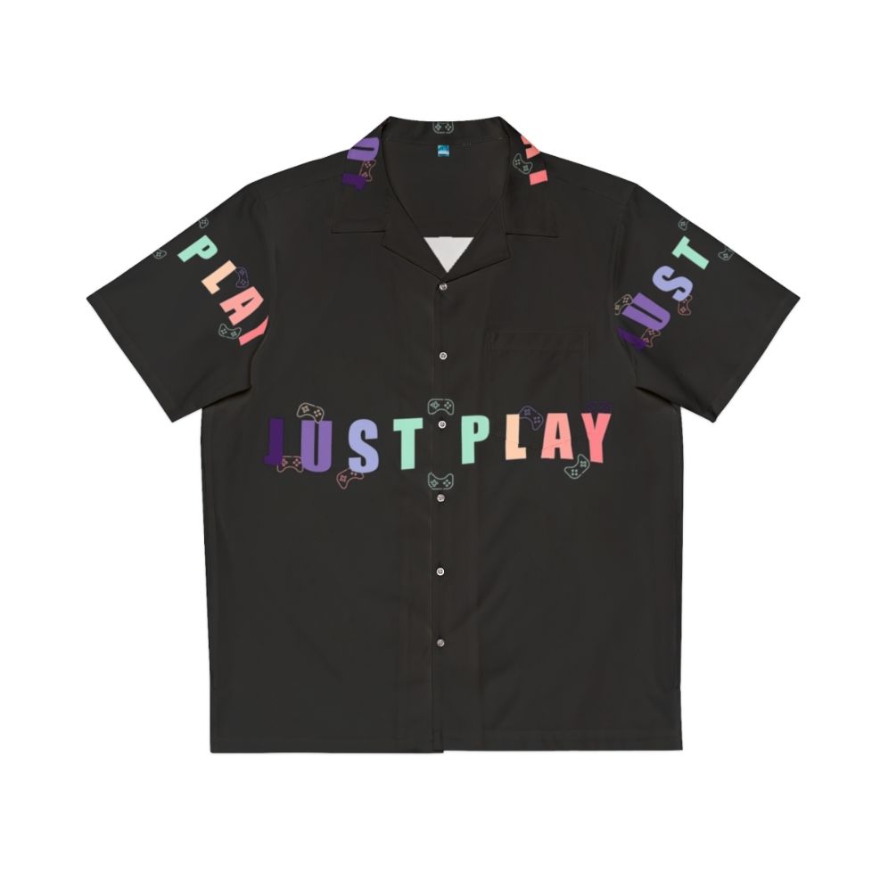 Just Play Hawaiian Shirt - Tropical Gaming Apparel