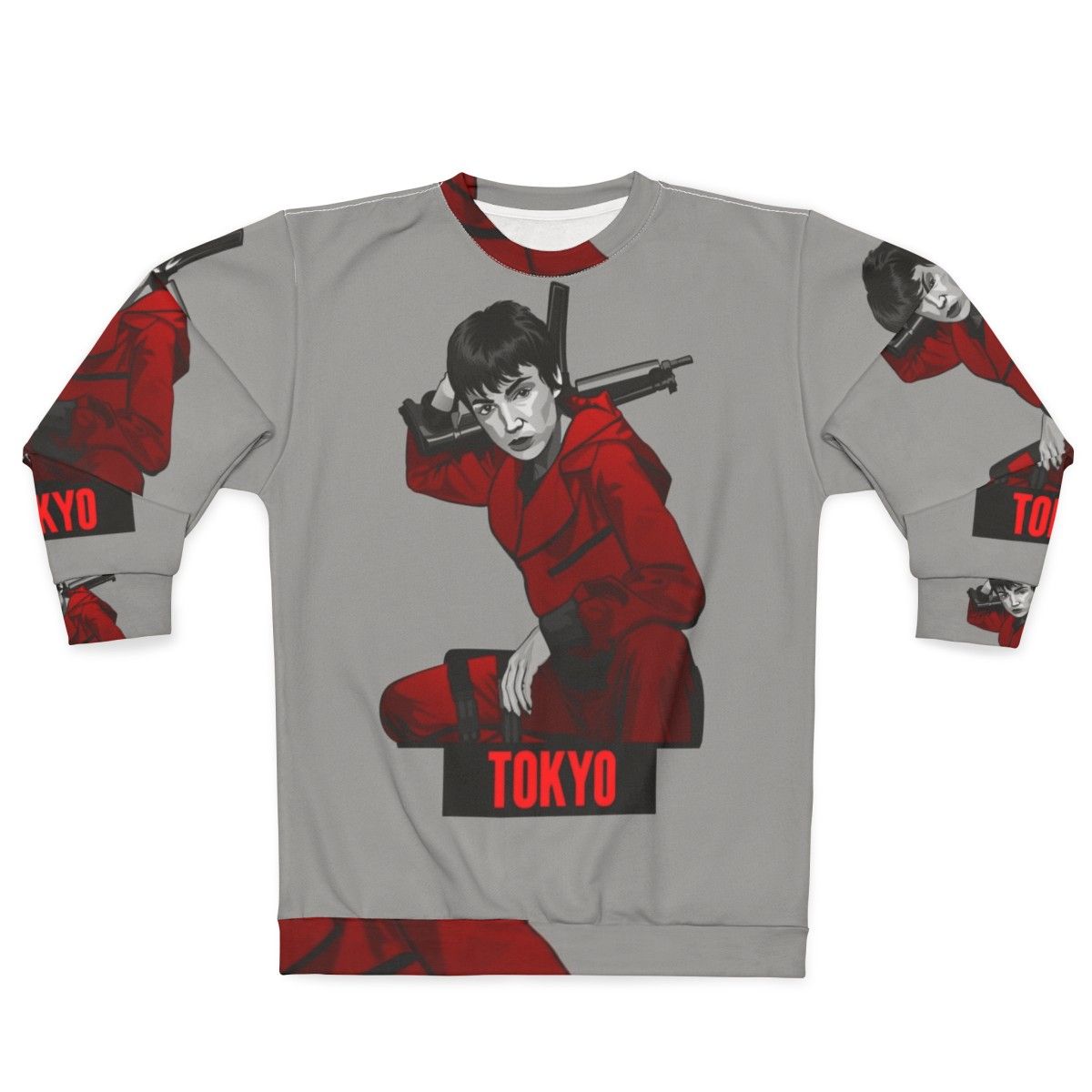 Money Heist Tokyo Sweatshirt 6 - Official Netflix Merchandise