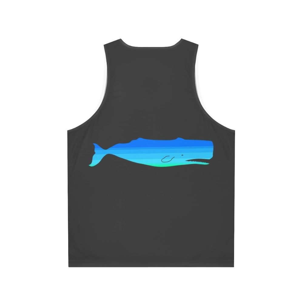 Blue Whale Legendary Animals Tank Top - Back