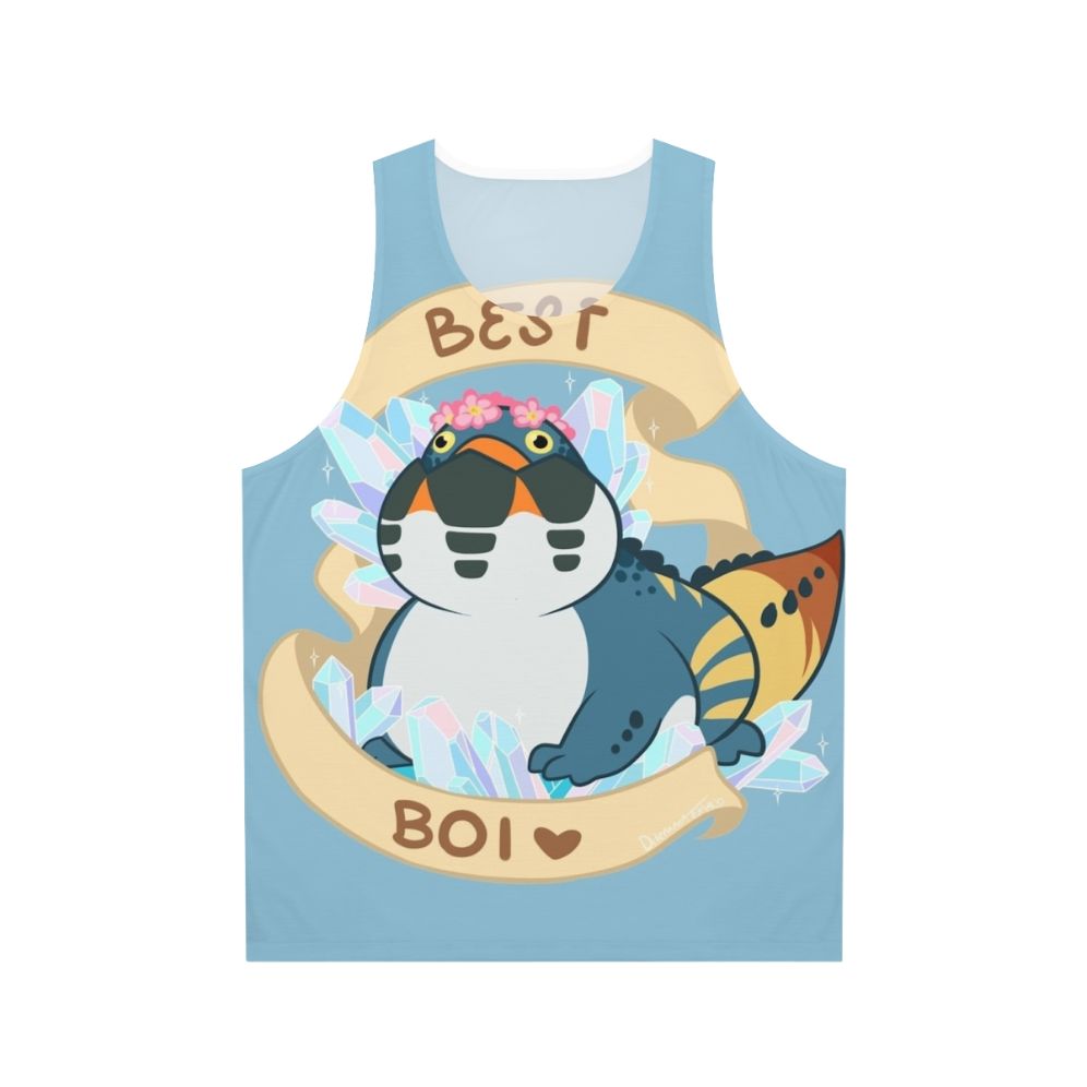 Dodogama chibi design unisex monster hunter world tank top