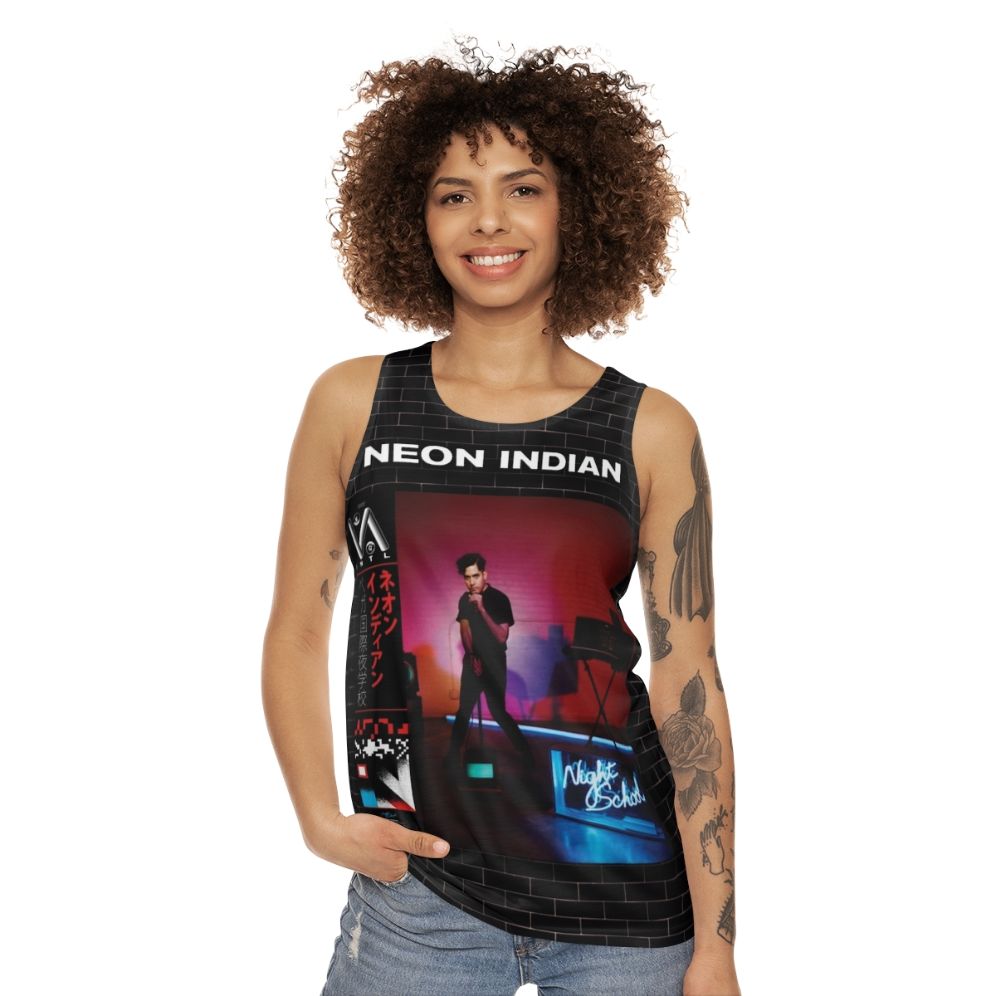 Neon Indian Vega Intl Night School Unisex Neon Tank Top - women