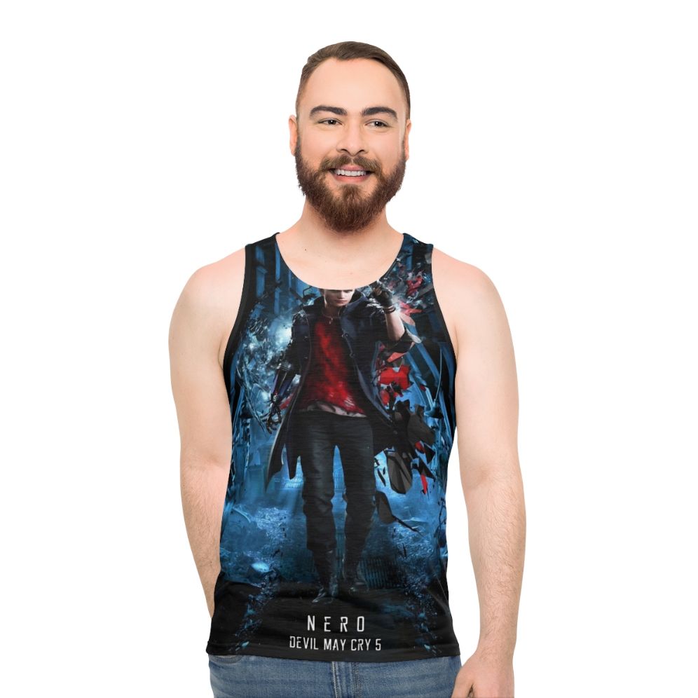 Devil May Cry 5 Nero Unisex Tank Top - men