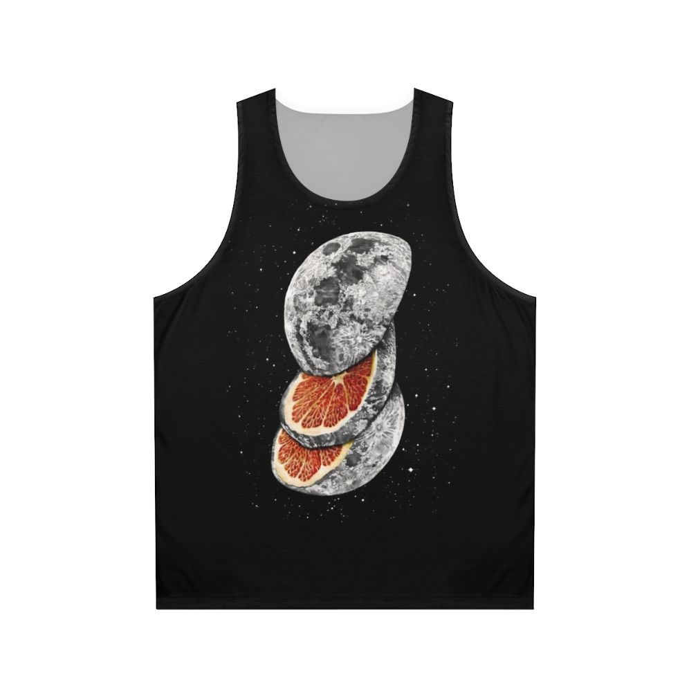 Lunar fruit unisex tank top