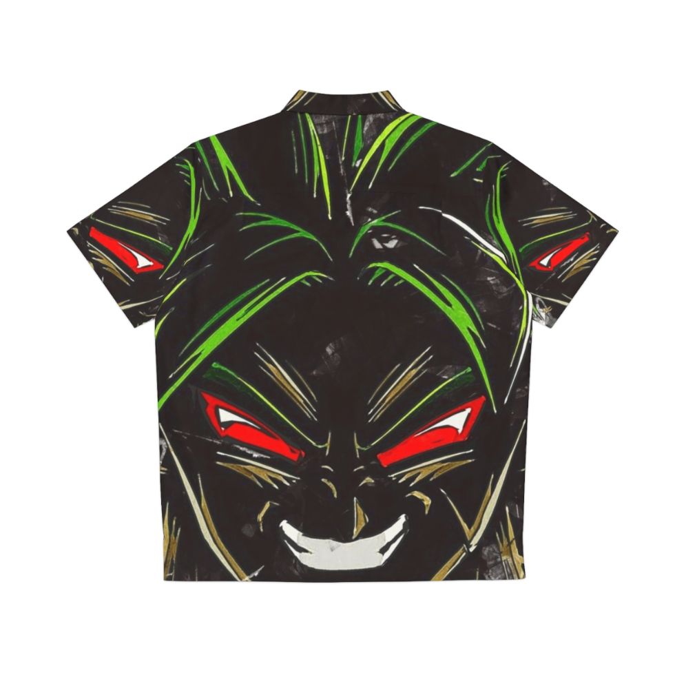 Broly Bring It On Hawaiian Shirt with Anime Characters - Back