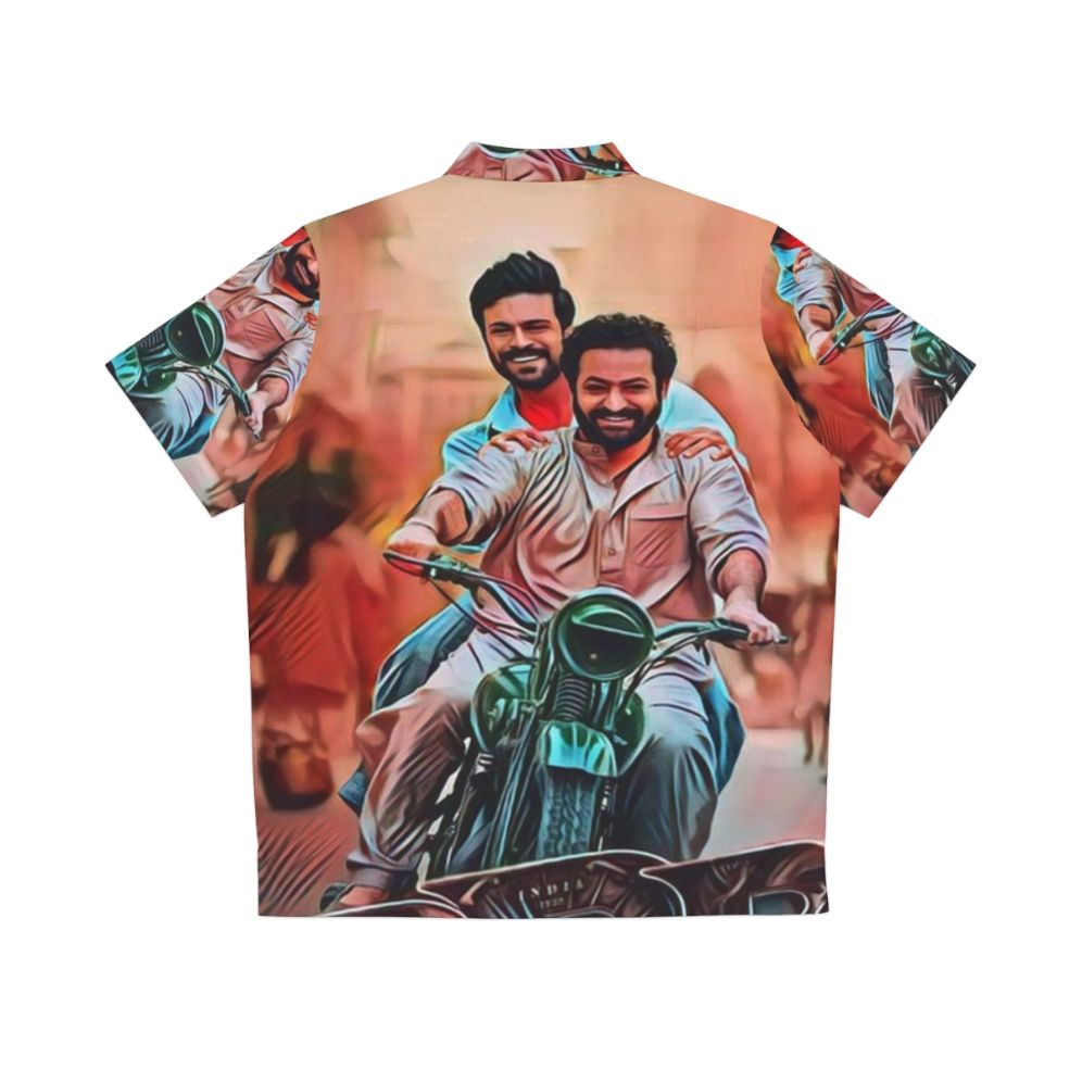 RRR Movie Hawaiian Shirt - Back