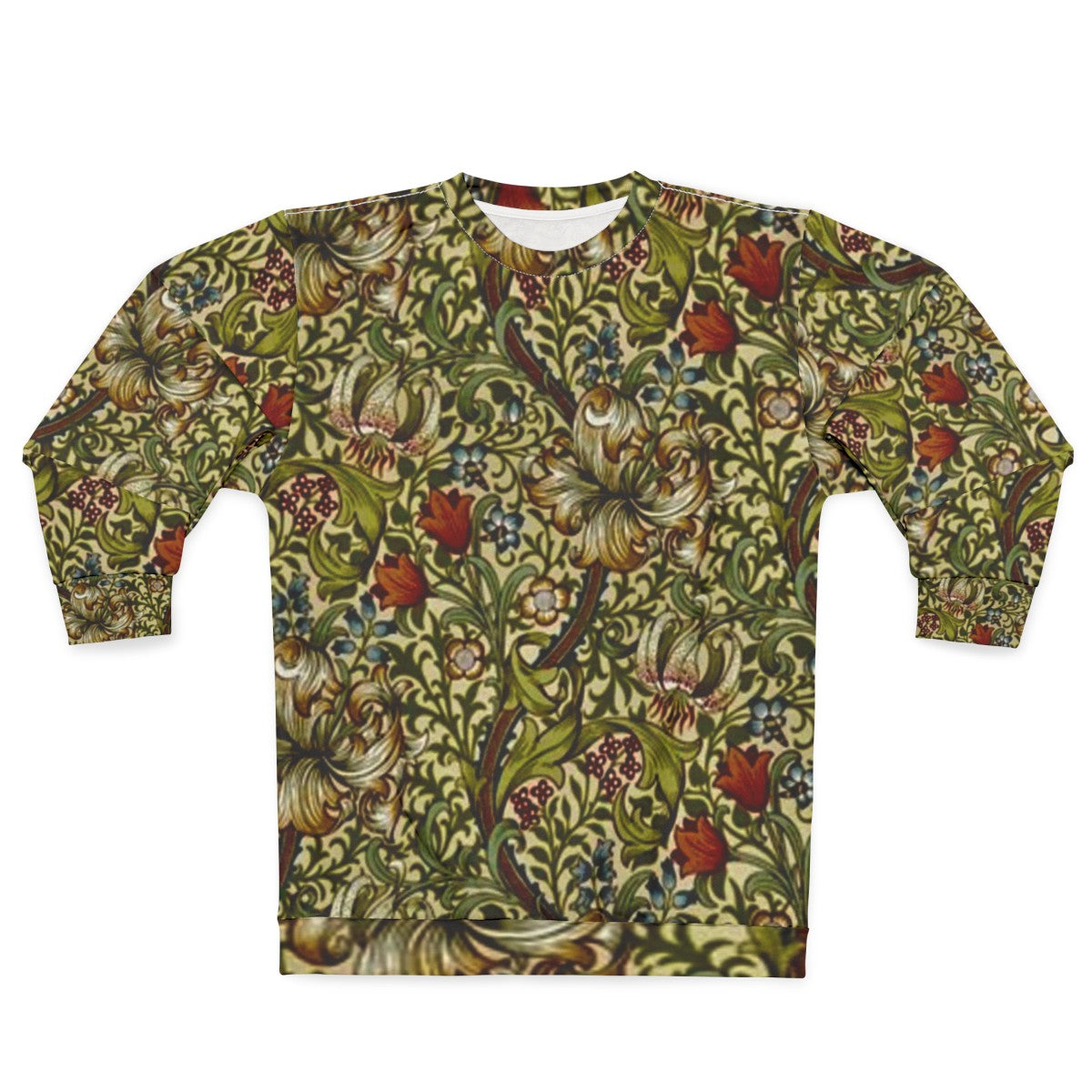 Vintage William Morris Golden Lily Floral Sweatshirt