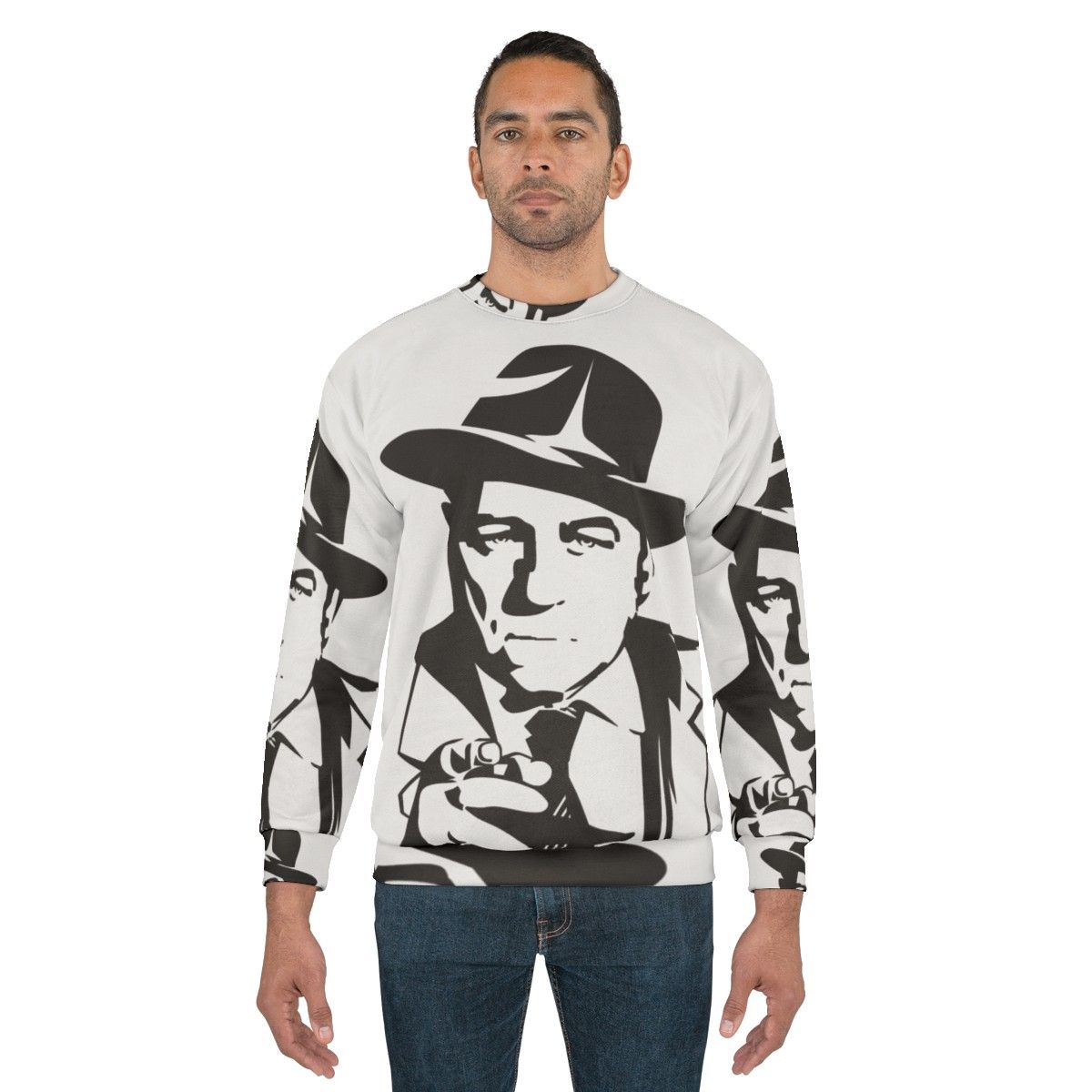 Maigret-inspired Detective Sweatshirt - men