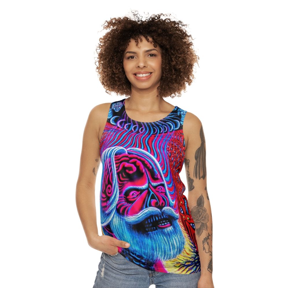 Psychedelic Rock Unisex Tank Top - women