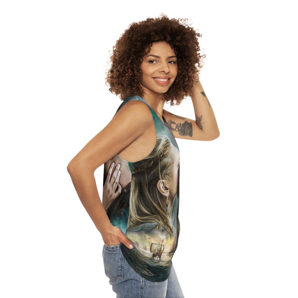 Unisex Odin Viking Tank Top - women side