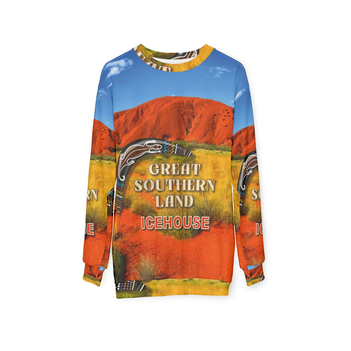 Great Southern Land Australian 80s Sweatshirt - hanging