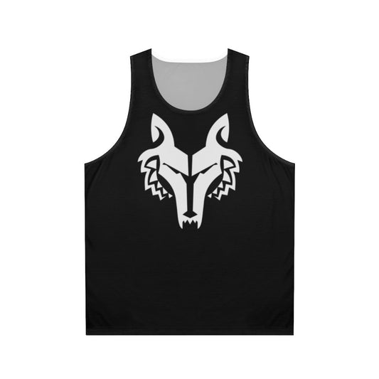 Unisex tank top featuring a wolf pack design for Warhammer 40k fans