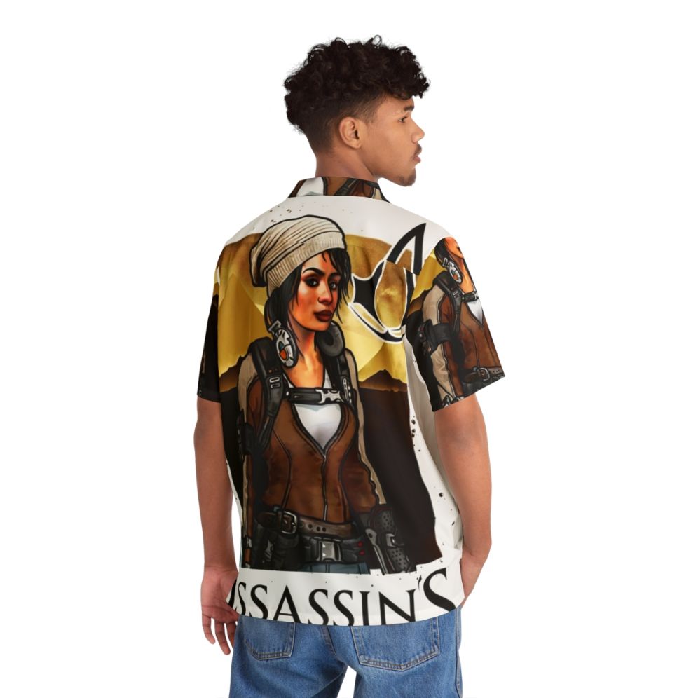 Assassin's Creed Rebecca Crane Hawaiian Shirt - Flat lay