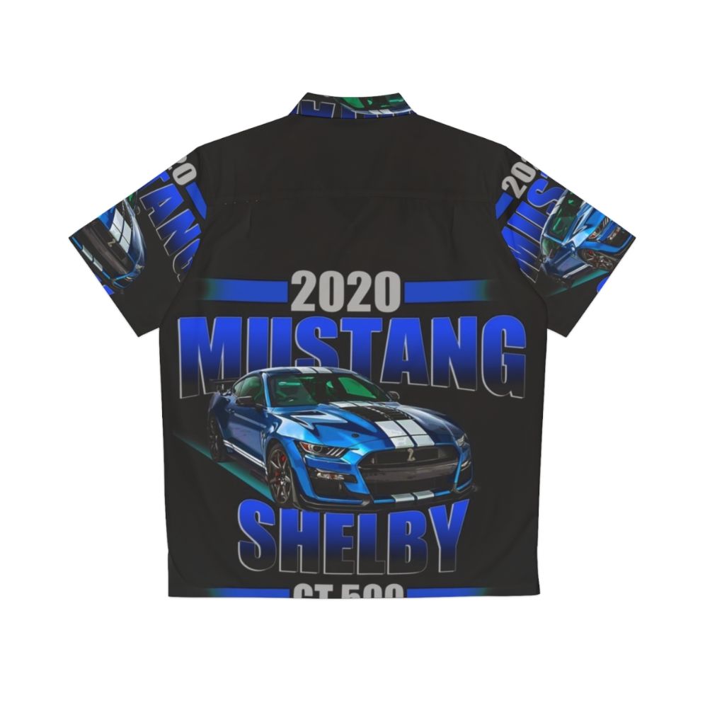 2020 Shelby GT 500 Hawaiian Shirt - Back