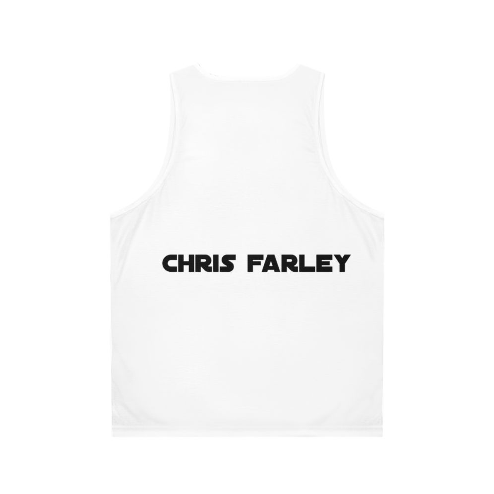 Chris Farley Unisex Tank Top - Back