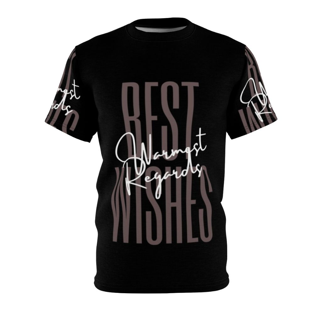 Schitt's Creek Inspired Moira Rose "Best Wishes Warmest Regards" T-Shirt