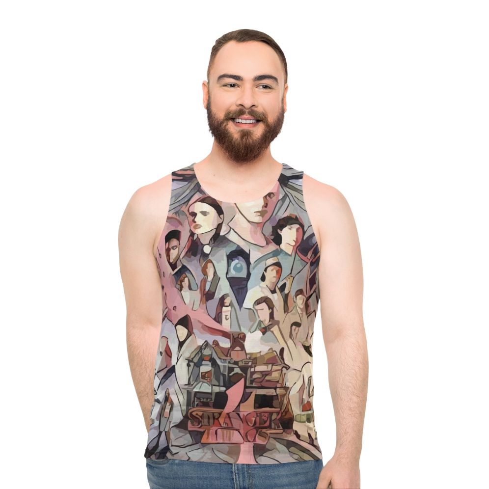 Unisex Stranger Things Netflix TV Show Tank Top - men