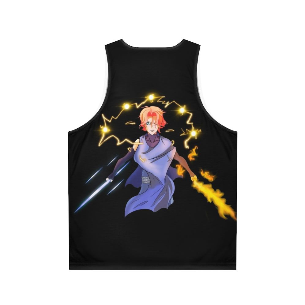 Sypha Belnades Castlevania Fantasy Unisex Tank Top - Back