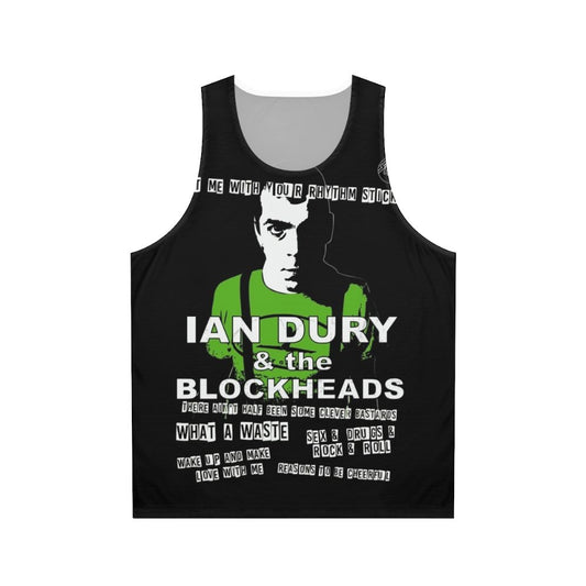 Ian Dury & The Blockheads Unisex Tank Top