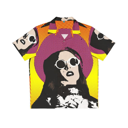 Allie X Pop Art Hawaiian Shirt with Graphic Design