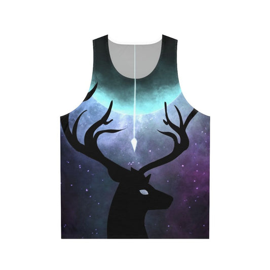 Mythological Actaeon Illustration Unisex Tank Top