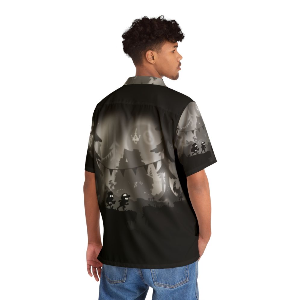 Limbo Falls Dipper and Mabel Hawaiian Shirt - People Back