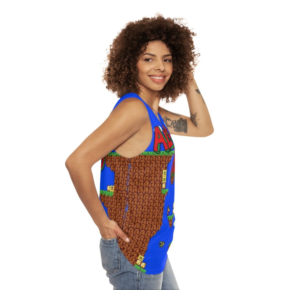 Alex Kidd in Miracle World Unisex Tank Top - women side