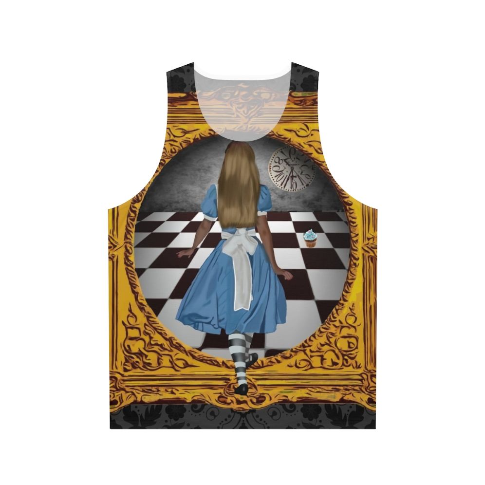 Unisex "Through The Looking Glass" Alice in Wonderland Fantasy Tank Top