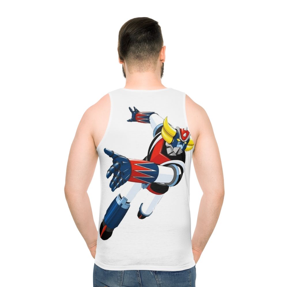 Grandizer Robot Unisex Tank Top - men back