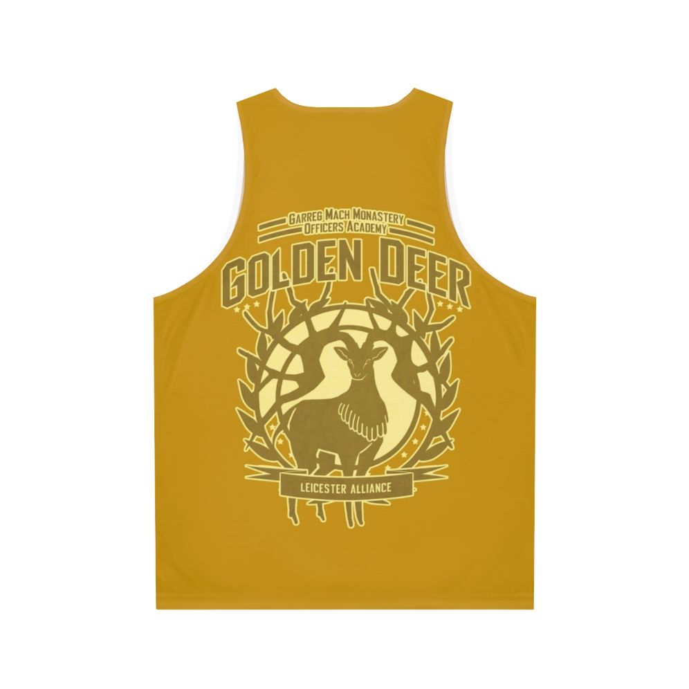 Golden Deer Fire Emblem Three Houses Unisex Tank Top - Back