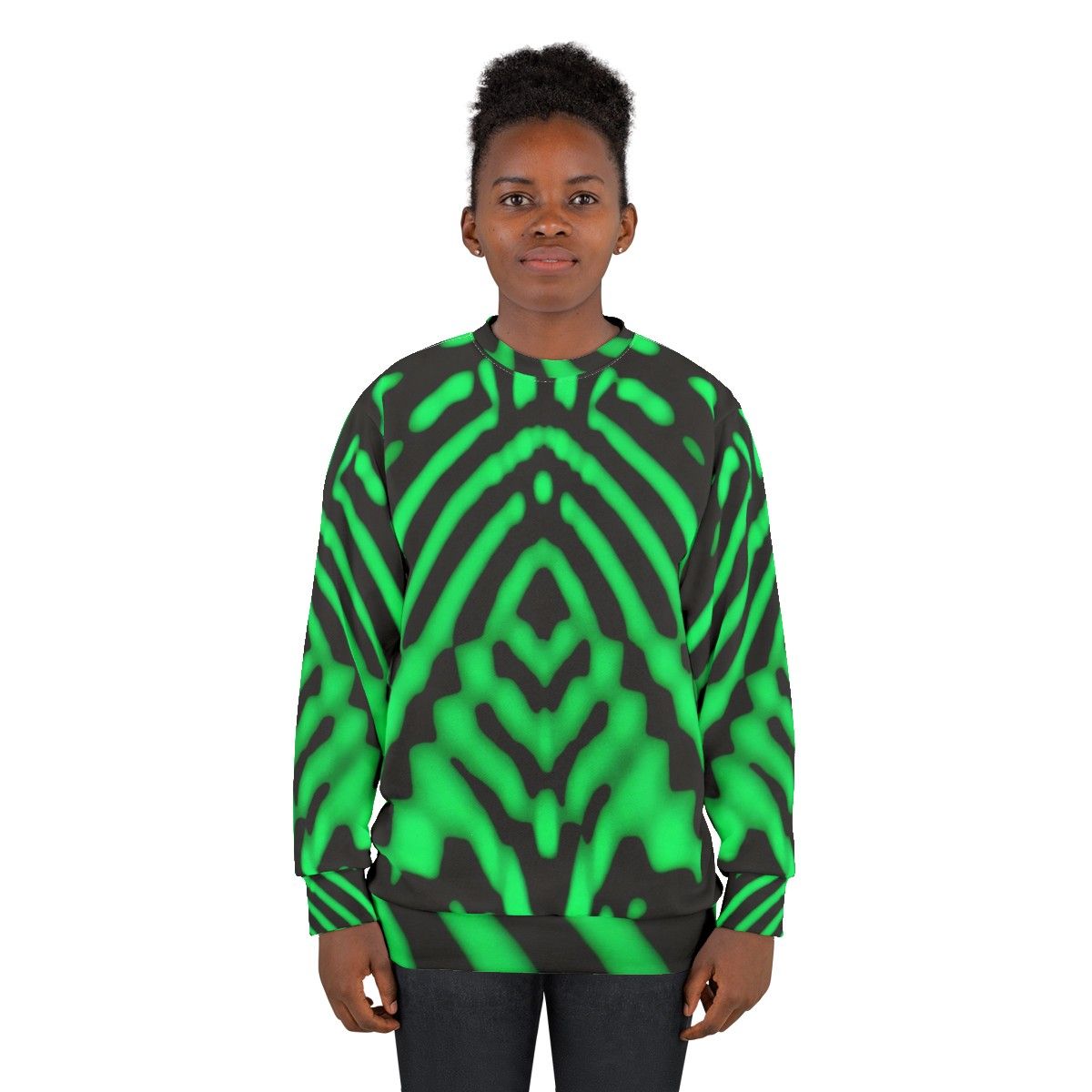 Emerald diamonds cozy sweatshirt - women