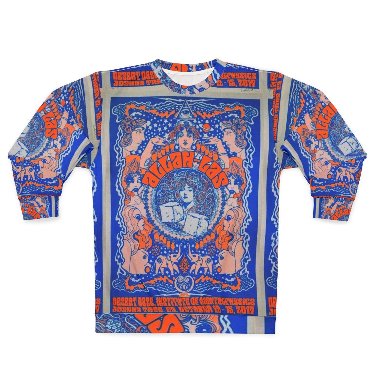 Allah Las Psychedelic Rock Sweatshirt